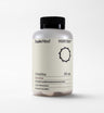 Creatina Gummy SupleMind sabor Framboesa — pote branco sobre fundo clean